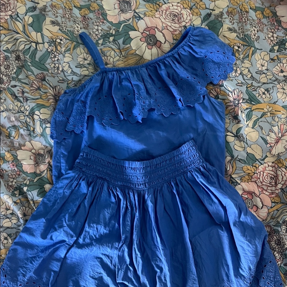 Abercrombie Kids Blue Skirt and Top